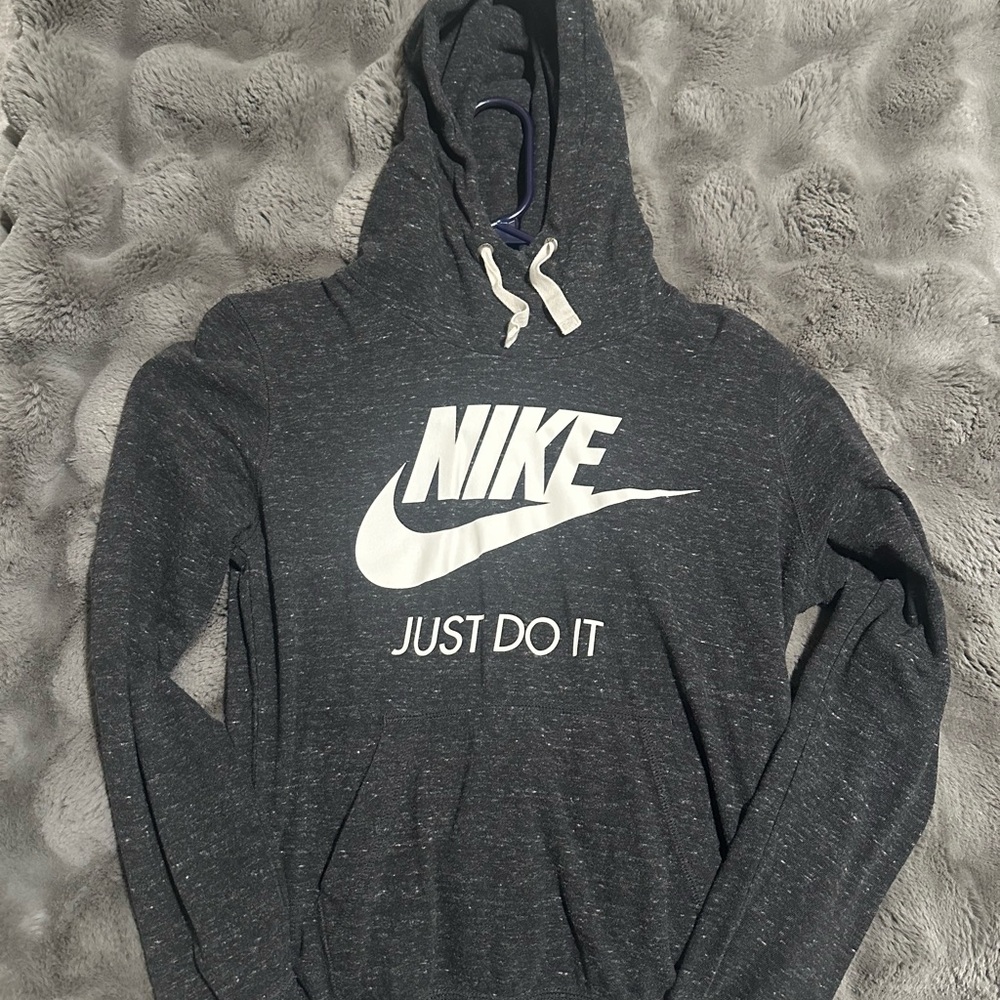 Nike Women's Black Hoodie Sweater